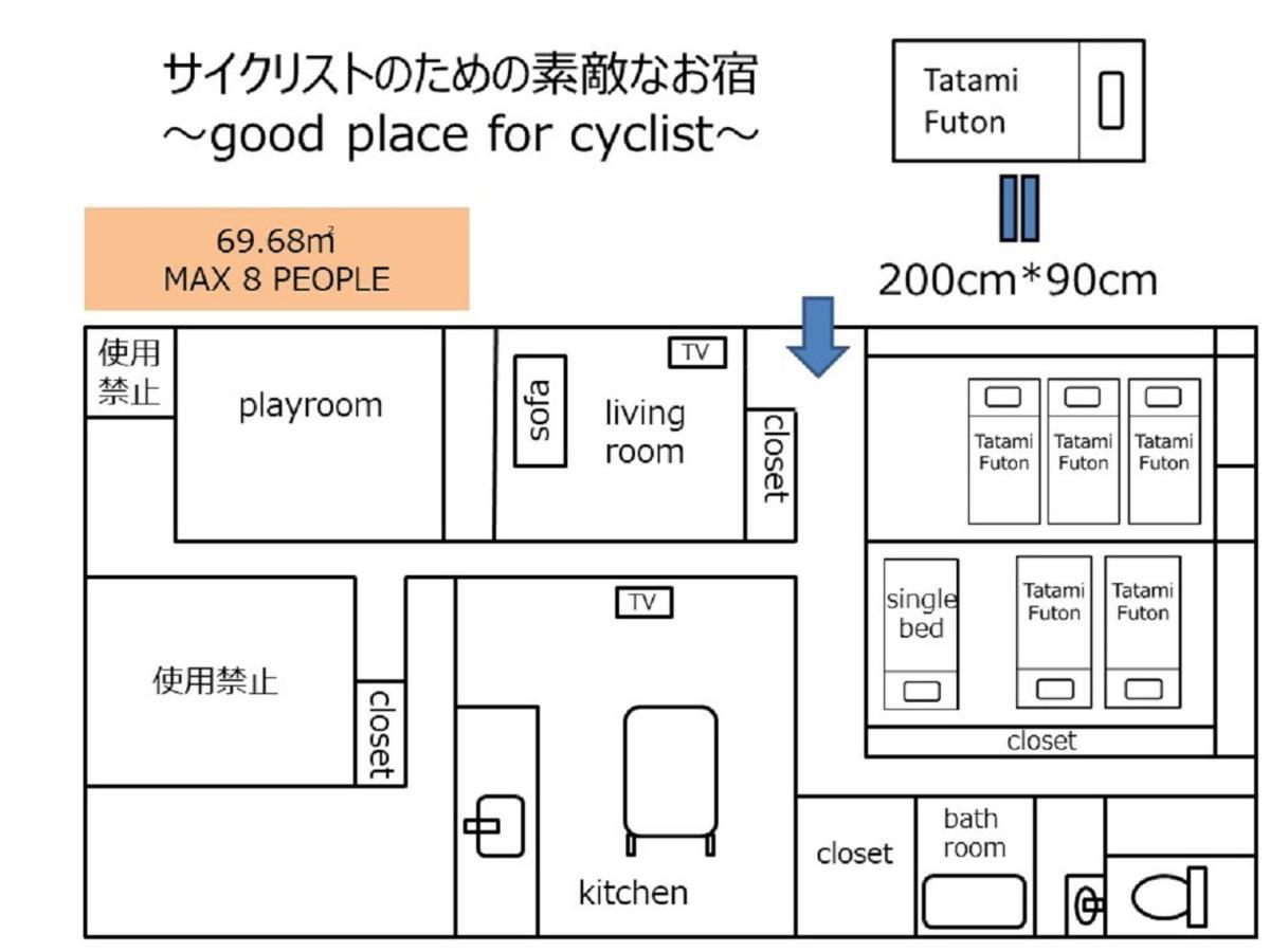 Villa 一棟貸自炊可-世界遺産 熊野古道歩きやサイクリングの拠点に-Wifi-駐車場3台無料 Shimosato Exterior foto